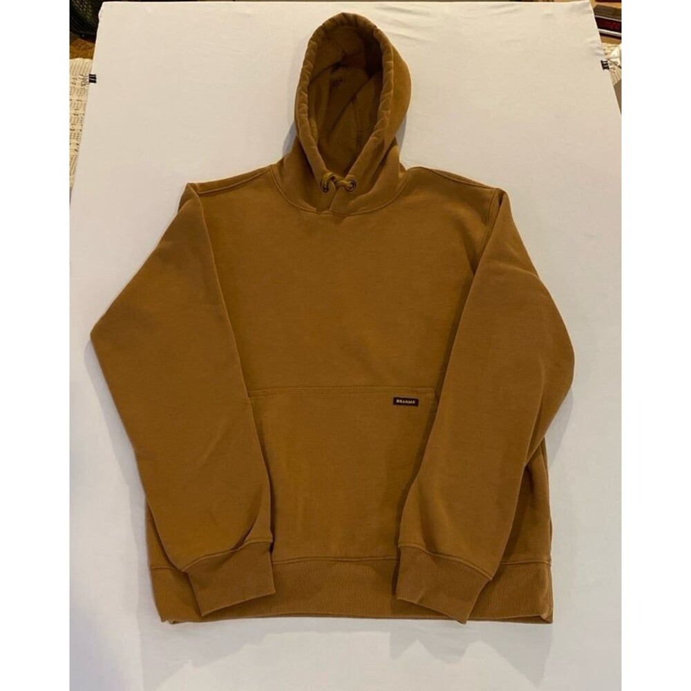 Brahma Mens Hoodie Size Medium‎ Gold Workwear Outdoor Gear Layering  Like New